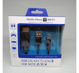 KABEL HDMI MICRO 11 pin USB / MOBILE PHONE